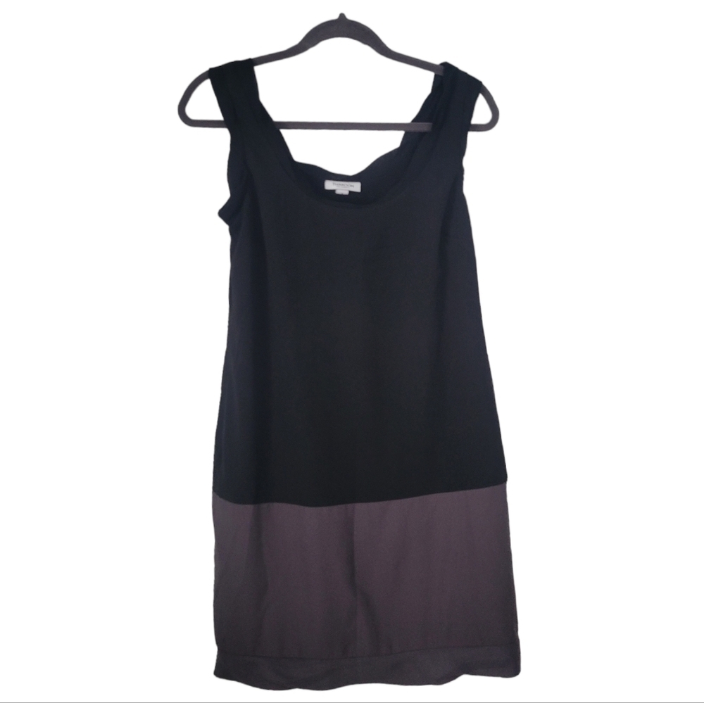 Thakoon Dress Colorblock Black/Gray